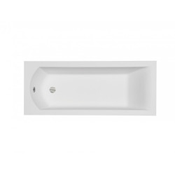 Elegancka Wanna Prostokątna Slim 140 - Kompletny Zestaw z Stelażem Slim W