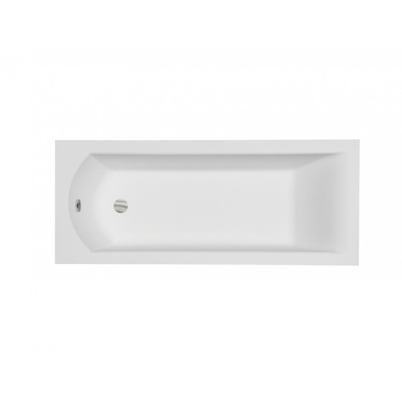 Elegancka Wanna Prostokątna Slim 140 - Kompletny Zestaw z Stelażem Slim W