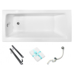 Stylowa Wanna TALIA 170 z Prostokątnym Stelażem - Elegancja w Twojej Łazience!