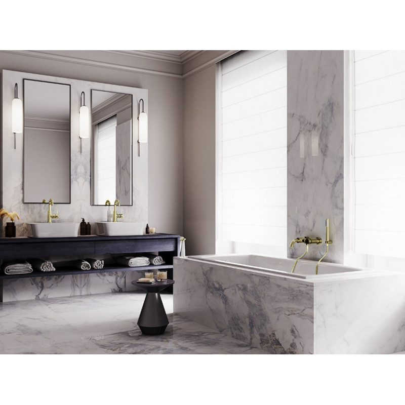 Elegancka Wanna Prostokątna TALIA SLIM 160 z Nowoczesnym Stelażem