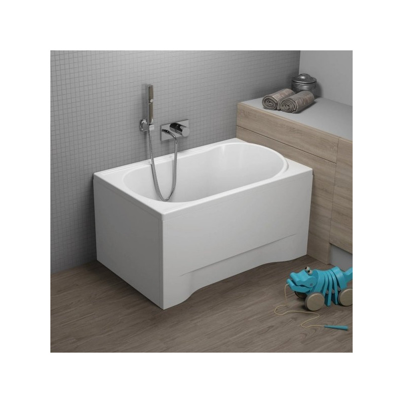 Idealna Wanna Polimat Mini 110x70 z Obudową i Syfonem – Twoje Domowe SPA w Każdej Łazience!