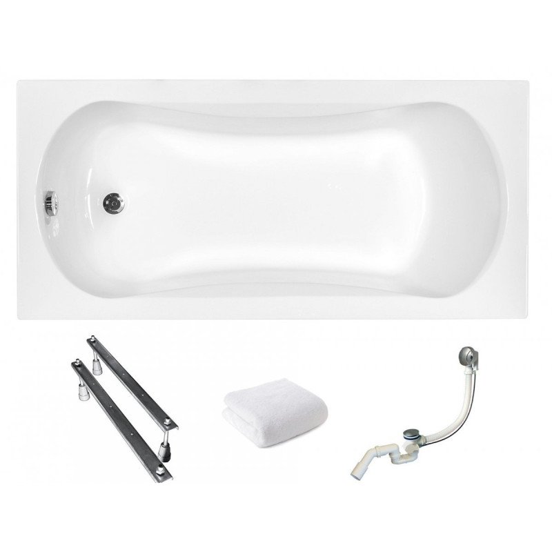 Zrelaksuj się w Wannie ARIA PROSAFE 150 – Nowoczesny Design dla Twojej Łazienki!