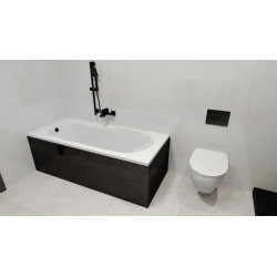 Luksusowa Wanna BONA 140 z Wygodnym Stelażem w Zestawie