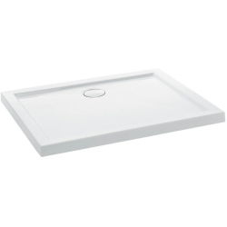 GOLIAT 110x80 Brodzik Akrylowy na Posadzkę + Syfon Gratis, Nowoczesna Prostota!