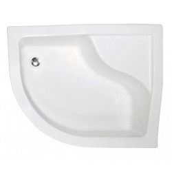 Besco Maxi Brodzik Prawy 120x85 Antybakteryjny z Syfonem - Trwałość i Elegancja