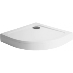 Półokrągły Brodzik Komfort 80x80 z Obudową i Gratisowym Syfonem od Polimat