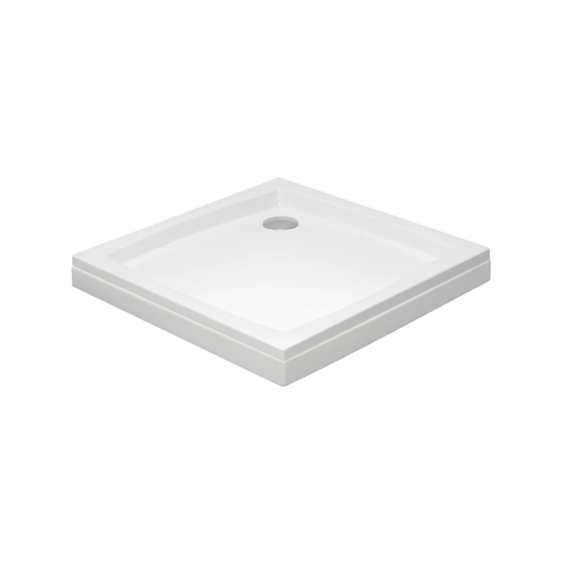 Polimat Brodzik kwadratowy Patio 90x90 z Obudową i Syfonem