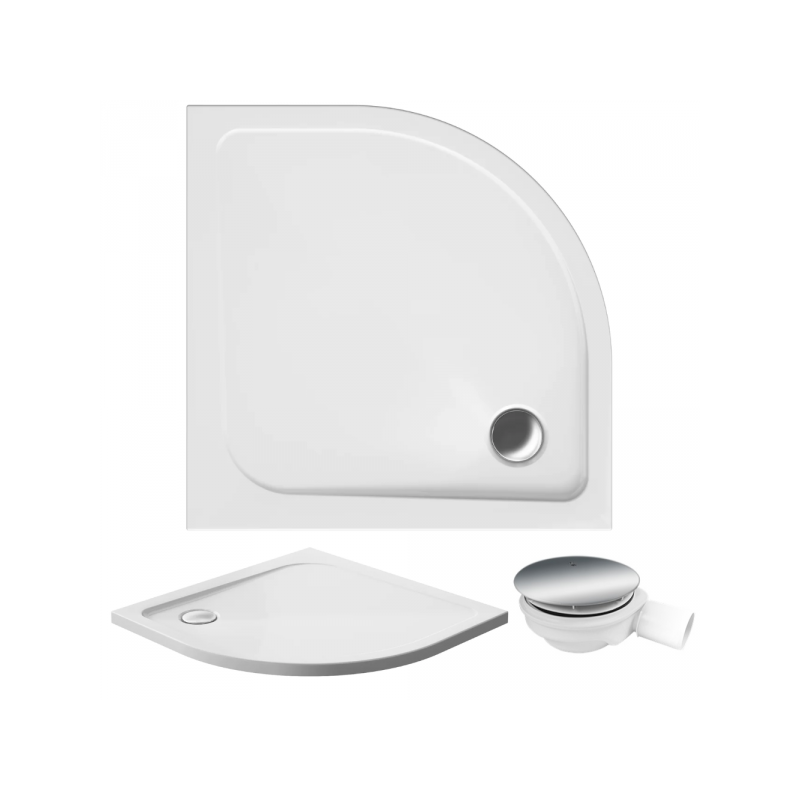 Brodzik Narożny 80x80 PAKO z Akrylu – Idealny do Twojej Nowoczesnej Łazienki!