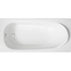 Elegancja Medium 190x80 - Designerska Wanna z Czarną Obudową i Syfonem dla Nowoczesnych Łazienek!