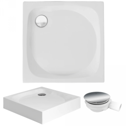 NOWY STYL Polimat Brodzik 90x90 z Syfonem – Twoja Luksusowa Oaza Prysznicowa!