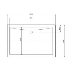 Elegancki Brodzik Akrylowy Alpina Slimline - Idealne Uzupełnienie Twojej Łazienki