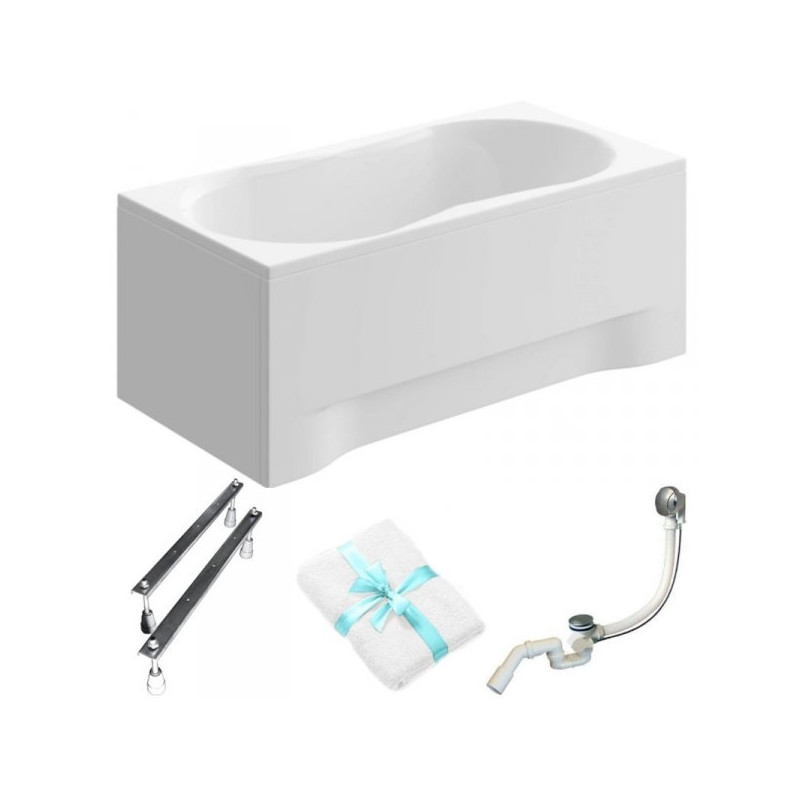 Luksusowa Wanna Polimat Gracja 120x75 - Twoje Domowe SPA!