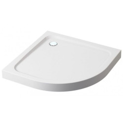 Polimat Brodzik półokrągły Ringo 90x90 z Syfonem