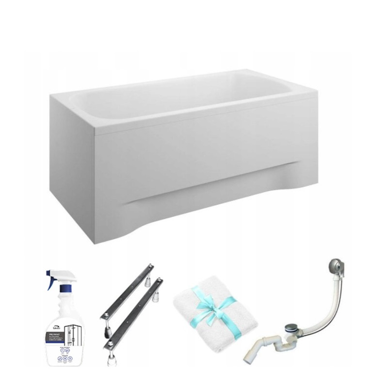 Polimat Wanna Classic 130x70 cm - Elegancja i Trwałość w Każdej Łazience