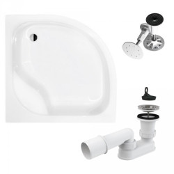 Besco Brodzik Diper I 90x90 z syfonem