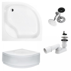 BESCO Brodzik Diper I 80x80 Z syfonem