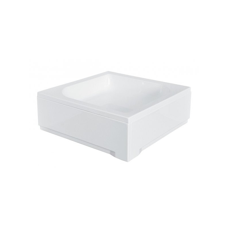 Elegancki Brodzik Akrylowy BESCO Ares 90x90 cm z Obudową + Syfon Gratis!