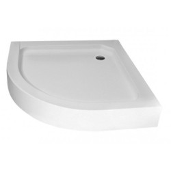 Brodzik Elegance 70 - Półokrągły Biały Komfort z Poziomowaniem