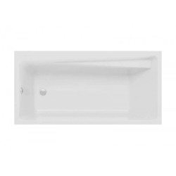 Polimat Elza 140x70: Nowoczesna Wanna z Obudową i Syfonem - Komfort dla Twojej Łazienki