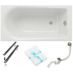 Stylowa Wanna Akrylowa Cersanit Flavia 140x70 z Dodatkami – Komfort i Elegancja w Twojej Łazience!