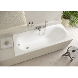 Cersanit Octavia 150x70 Akrylowa Wanna z Syfonem, Nóżkami i Ręcznikiem Gratis!