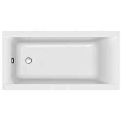 Cersanit Larga SLIM 150x75: Elegancka wanna z luksusowym zestawem akcesoriów