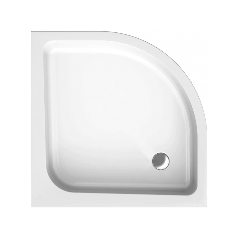 Półokrągły Brodzik Prysznicowy Pako 90x90 z Syfonem Gratis - Komfort i Styl w Twojej Łazience