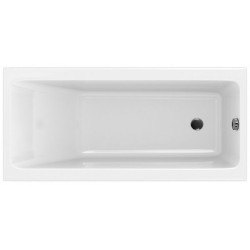 Cersanit Crea SLIM 160x75 – Elegancka wanna akrylowa z montażem i gratisowym ręcznikiem