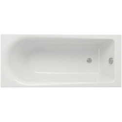 Komfortowa wanna akrylowa Cersanit Flavia 170x70 z syfonem, nogami i gratisowym ręcznikiem