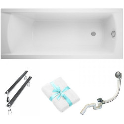 Cersanit Korat 170x70 Wanna Akrylowa Premium + Gratisowy Ręcznik