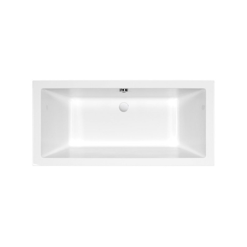 Cersanit Intro 170x75 - Elegancka Wanna Akrylowa z Syfonem i Nóżkami + Ręcznik Gratis