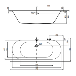 City by Cersanit Wanna Akrylowa 170x75 - Relaks w Twojej Łazience z Gratisem!