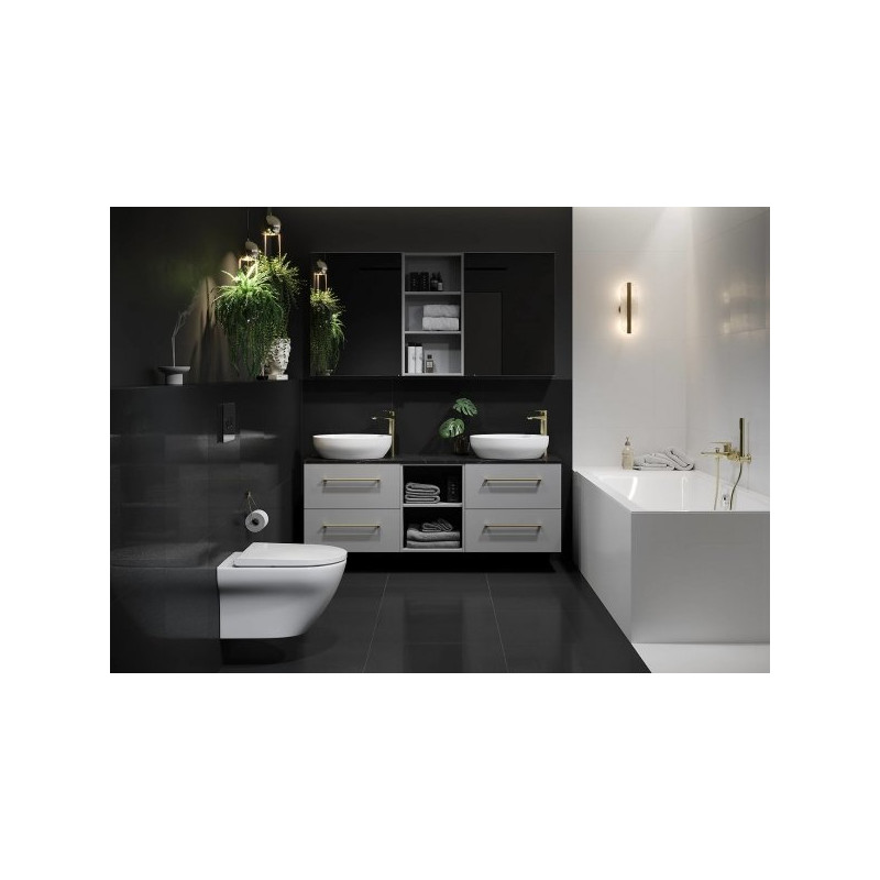 Luksusowa Wanna Cersanit Larga SLIM 180x80 z Akcesoriami - Komfort i Styl w Twojej Łazience