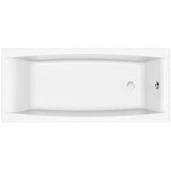 Cersanit Virgo 180x80 Ergonomiczna Wanna z Akrylu + Syfon, Nogi i Ręcznik Gratis