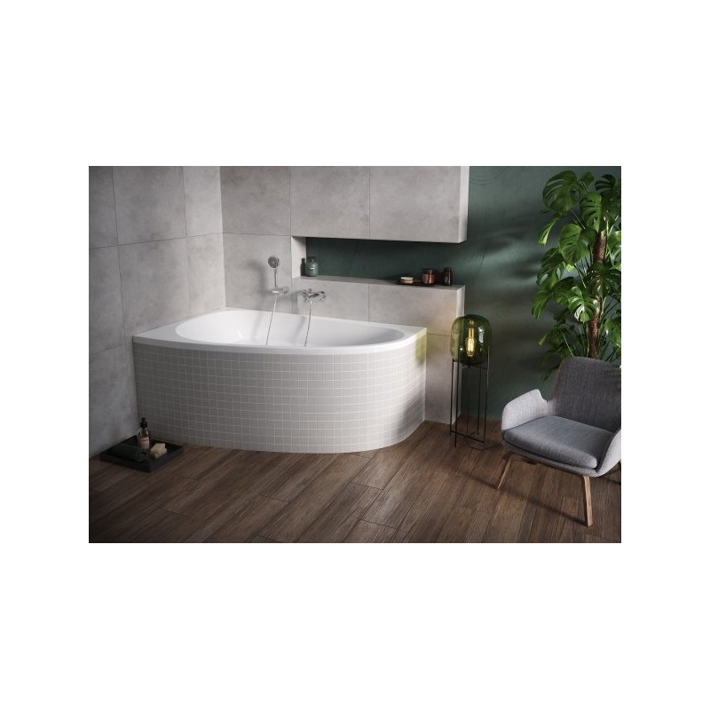 Cersanit Joanna NEW Wanna Asymetryczna 140x90 Lewa + Syfon + Akcesoria Gratis