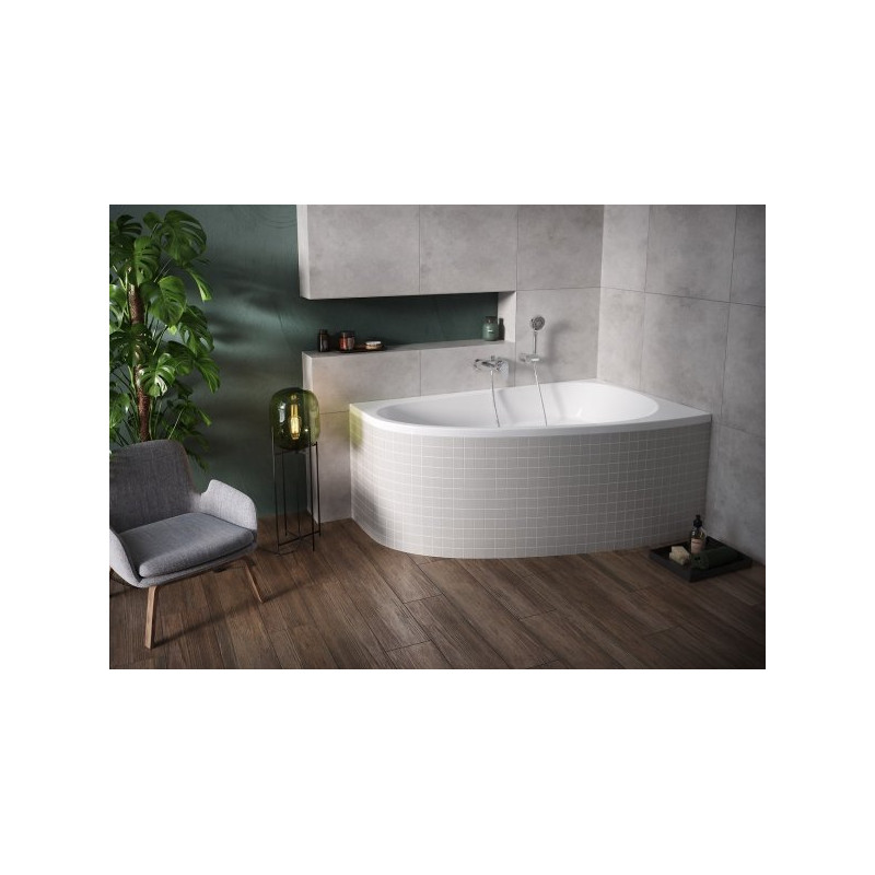 Cersanit Joanna NEW Wanna 140x90 PRAWA z Syfonem i Nóżkami - Komfort i Elegancja w Twojej Łazience