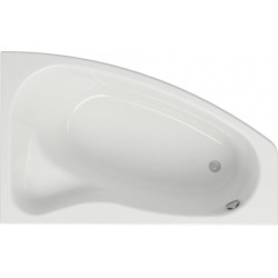 Elegancka Wanna Akrylowa Cersanit SICILIA 160x100 Prawa z Syfonem i Wyposażeniem