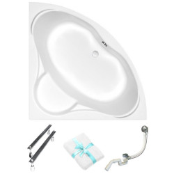 Cersanit Venus 150x150 – Ekskluzywna wanna symetryczna z zestawem, idealna do Twojej łazienki!