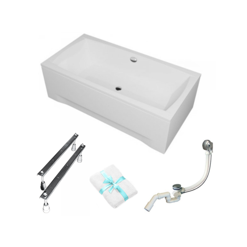 AquaElegance Apri 140x70 - Komfort i Styl Idealnej Kąpieli!