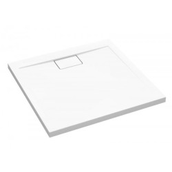 Delikatny Brodzik Vegar Biały 80x80 cm - Luksusowa Podstawa Twojego Prysznica