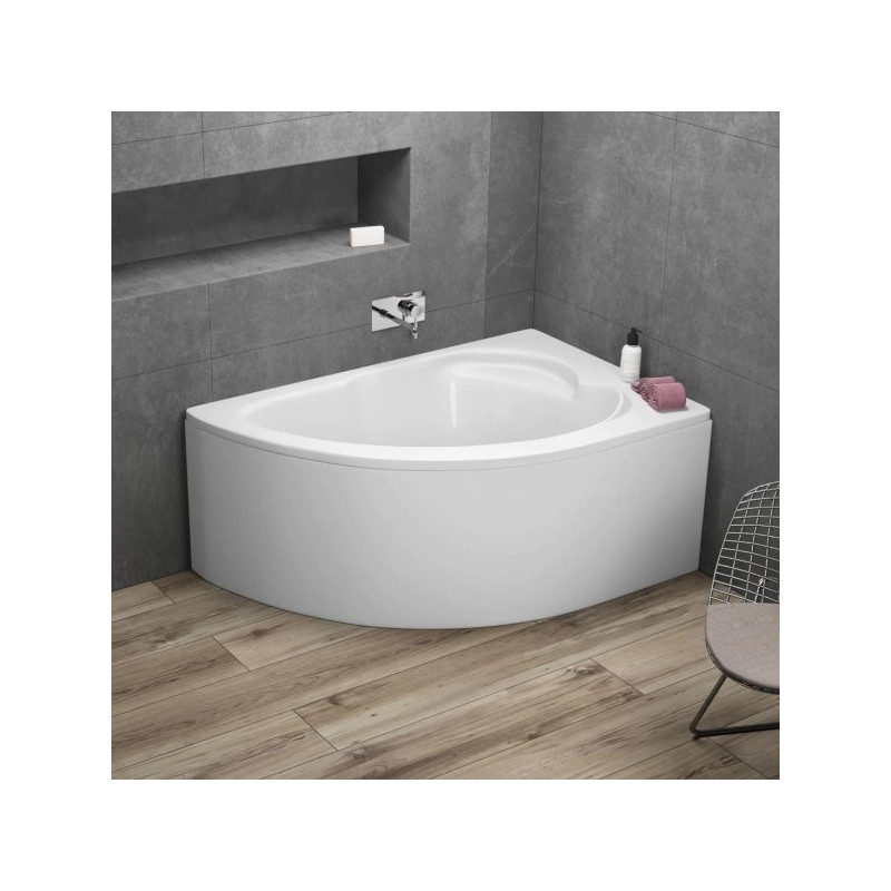 Wanna Narożna Akrylowa Standard 130x85 cm Prawa