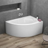 Wanna Narożna Akrylowa Standard 130x85 cm Prawa