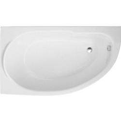 Wanna narożna Miki 140x70cm LEWA z syfonem + stelaż - Komfort i Styl w Twojej Łazience!