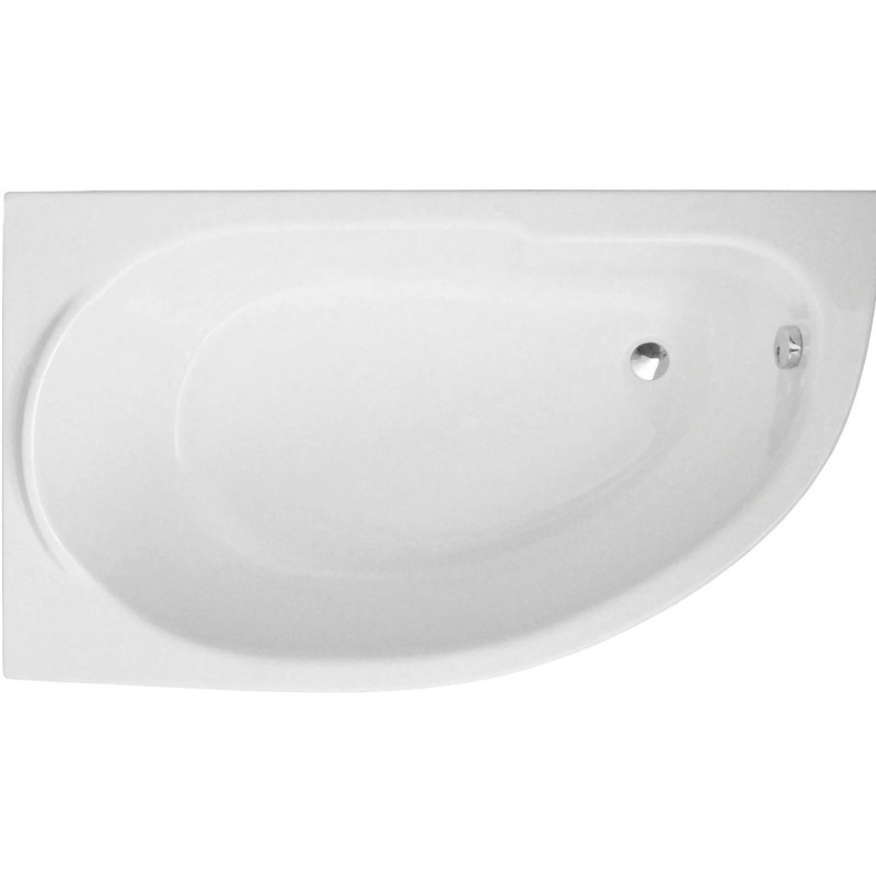 Wanna narożna Miki 140x70cm LEWA z syfonem + stelaż - Komfort i Styl w Twojej Łazience!