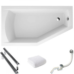 Wanna Selena 140x90 Lewa + Syfon - Luksus i Relaks dla Ciebie!