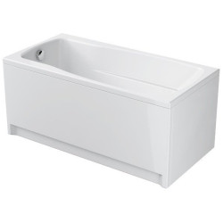 Cersanit Lana 140x70: Komfortowa wanna z akrylu, zestaw z obudową, syfonem i ręcznikiem Gratis!