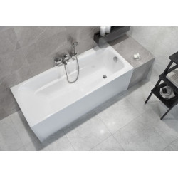 Cersanit Lana 150x70 Elegance: Wygodna Wanna Akrylowa z Kompletem Montażowym i Gratisem