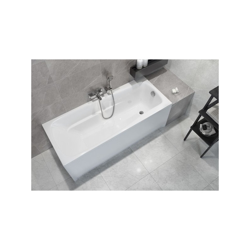 Cersanit Lana 150x70 Elegance: Wygodna Wanna Akrylowa z Kompletem Montażowym i Gratisem