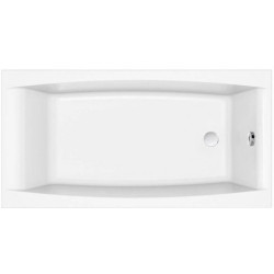 Luksusowa wanna Cersanit Virgo 150x75 - elegancja i komfort z akrylu, syfon w zestawie!