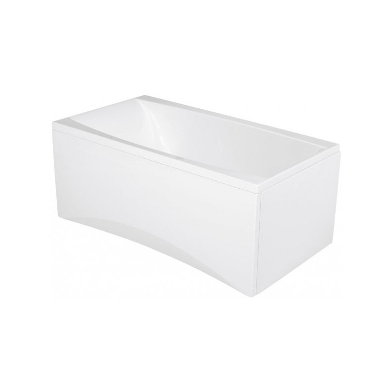 Luksusowa wanna Cersanit Virgo 150x75 - elegancja i komfort z akrylu, syfon w zestawie!
